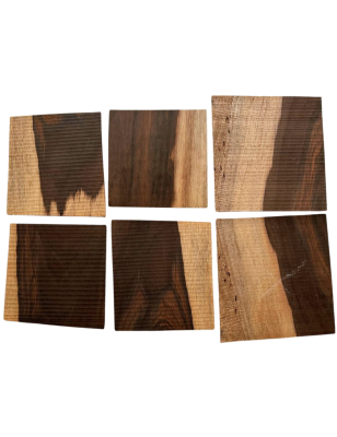 Brazilian Rosewood Rosette Square | Classical/Acoustic Guitar