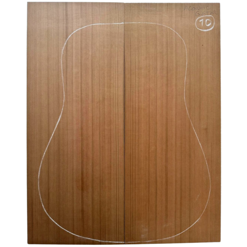 Salvaged Sinker Western Red Cedar | Acoustic Guitar | Top 10