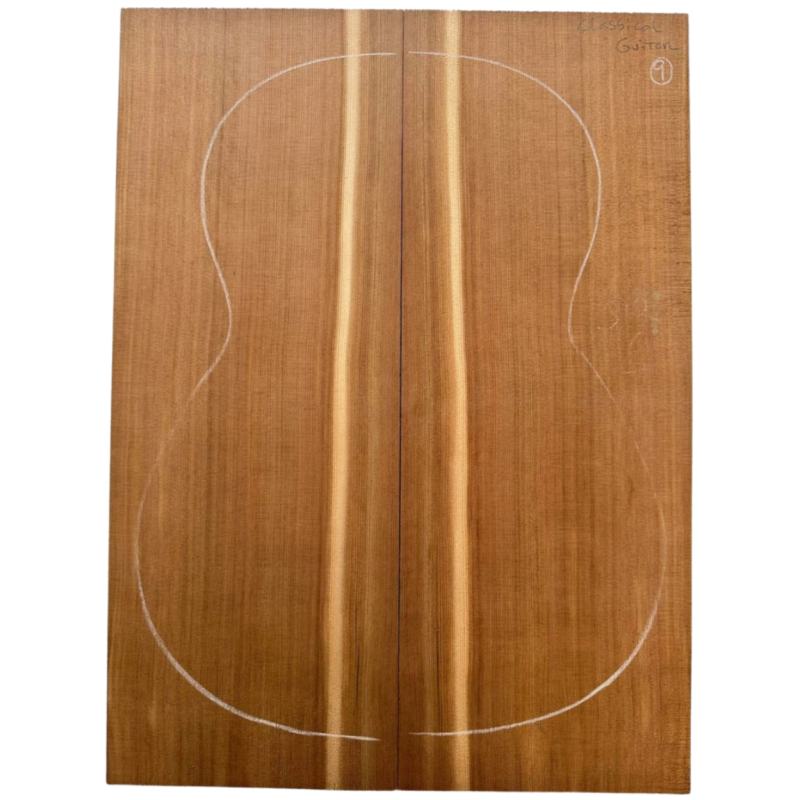 Salvaged Sinker Western Red Cedar | Classical Guitar | Top 9