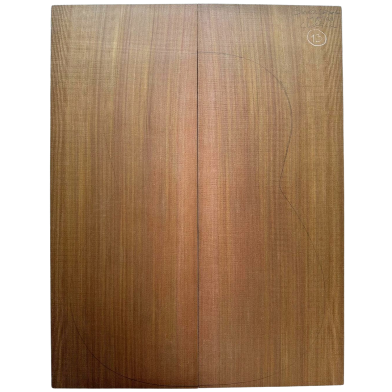 Salvaged Sinker Western Red Cedar | Classical Guitar | Top 13