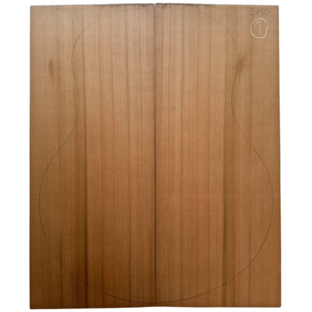 Salvaged Sinker Western Red Cedar | Bass/Jumbo Guitar | Top 1