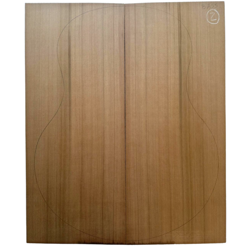 Salvaged Sinker Western Red Cedar | Bass/Jumbo Guitar | Top 2