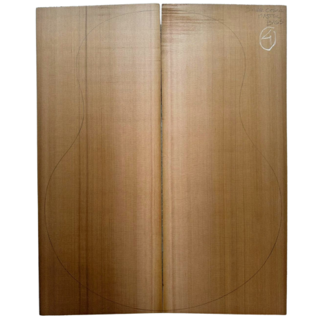 Salvaged Sinker Western Red Cedar | Bass/Jumbo Guitar | Top 4