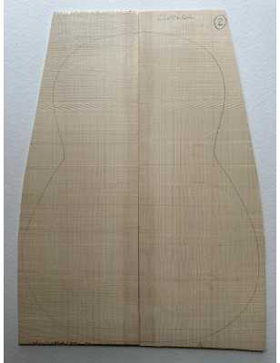 European Spruce Bearclaw Top 2 | Classical Guitar