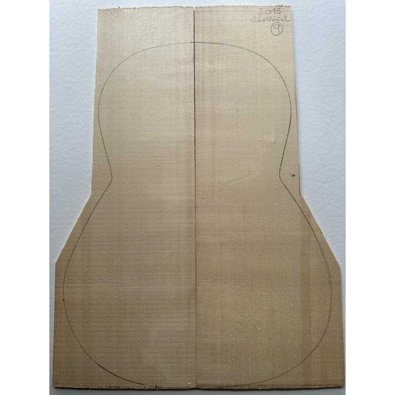 European Spruce Bearclaw Top 9 | Classical Guitar