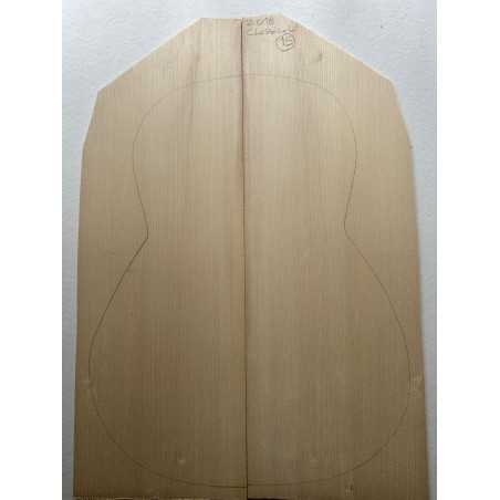 European Spruce Bearclaw Top 15 | Classical Guitar