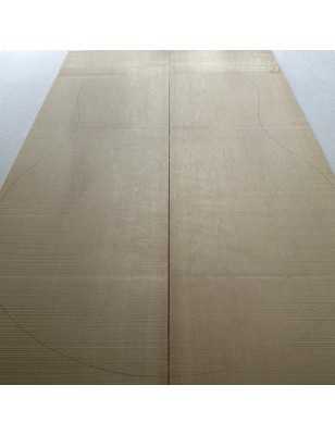 European Spruce Bearclaw Top 2 | Bass/Jumbo Guitar