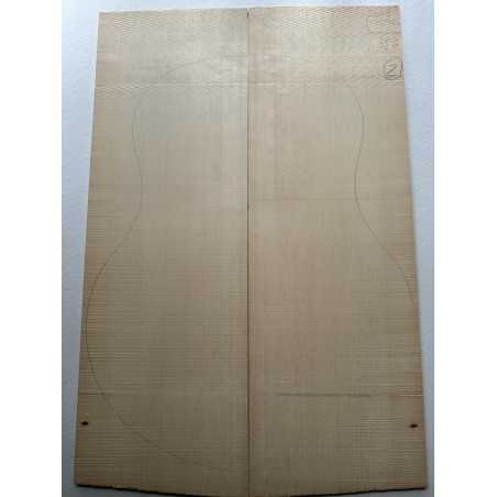 European Spruce Bearclaw Top 2 | Bass/Jumbo Guitar