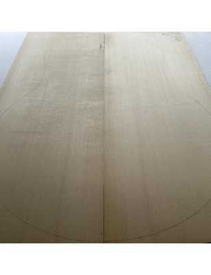 European Spruce Bearclaw Top 3 | Bass/Jumbo Guitar