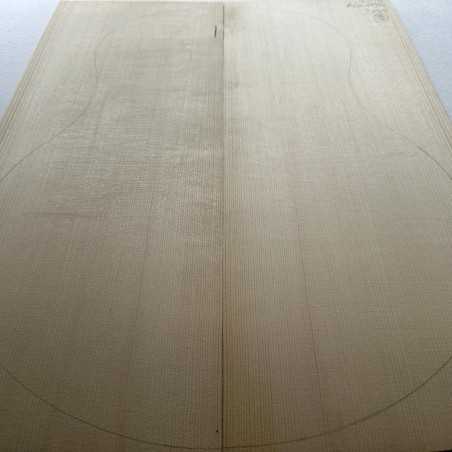 European Spruce Bearclaw Top 3 | Bass/Jumbo Guitar