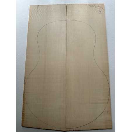 European Spruce Bearclaw Top 4 | Bass/Jumbo Guitar