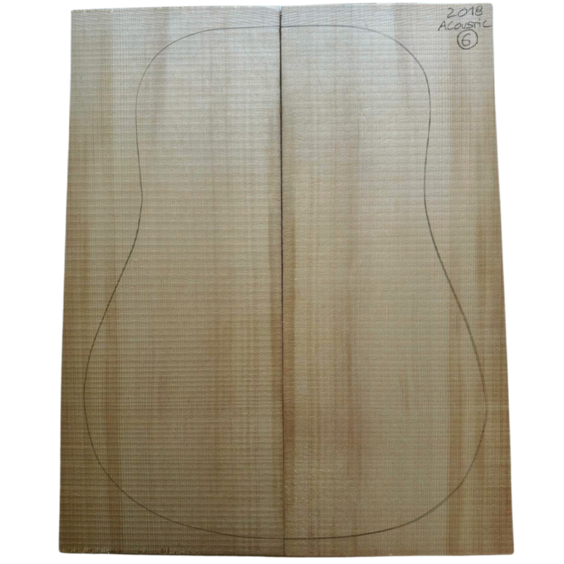 European Spruce Bearclaw Top 6 | Acoustic Guitar