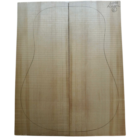 European Spruce Bearclaw Top 6 | Acoustic Guitar