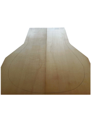 European Spruce Bearclaw Top 8 | Acoustic Guitar