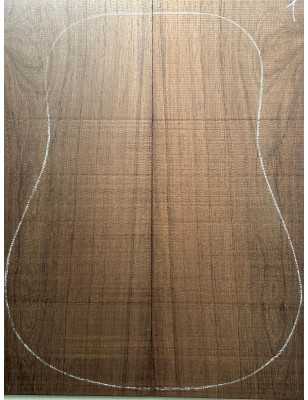 Madagascar Rosewood Set A1| Back and Sides | Acoustic Guitar