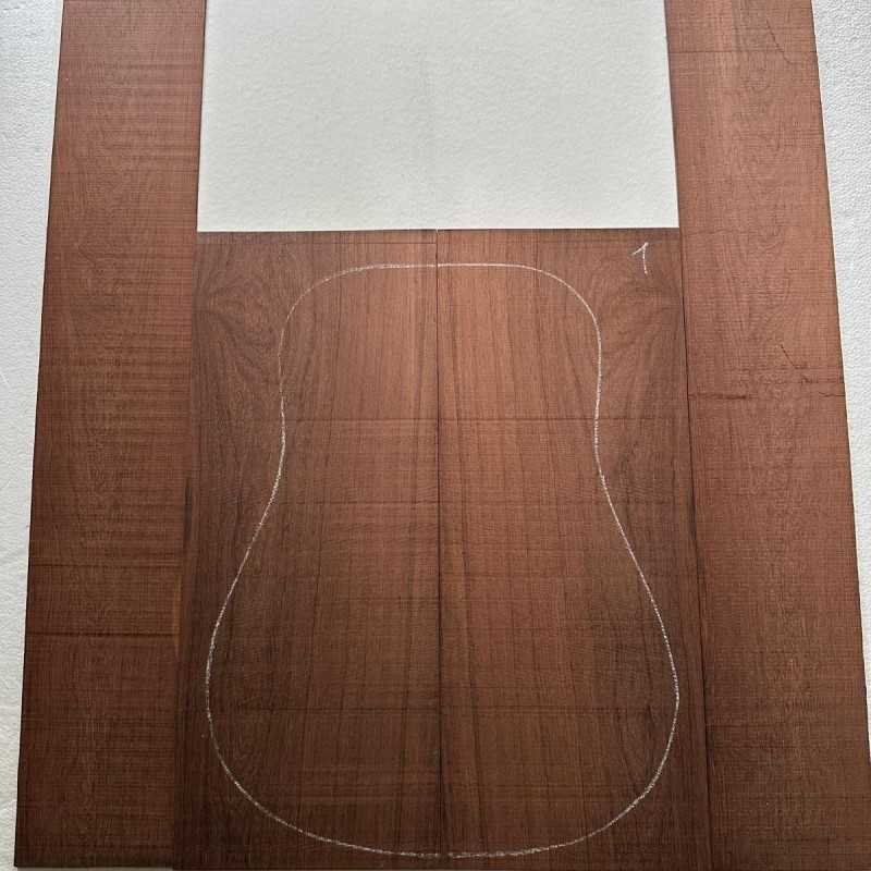 Madagascar Rosewood Set A1| Back and Sides | Acoustic Guitar