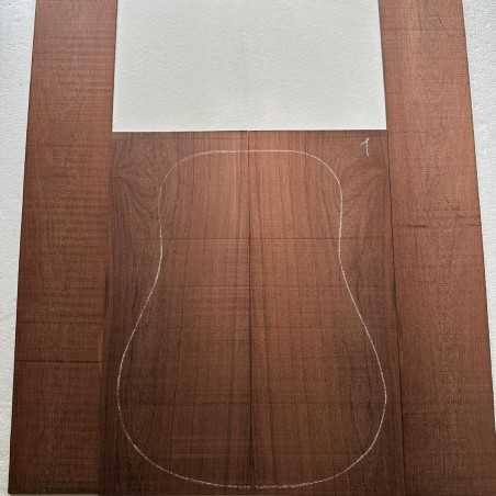 Madagascar Rosewood Set A1| Back and Sides | Acoustic Guitar