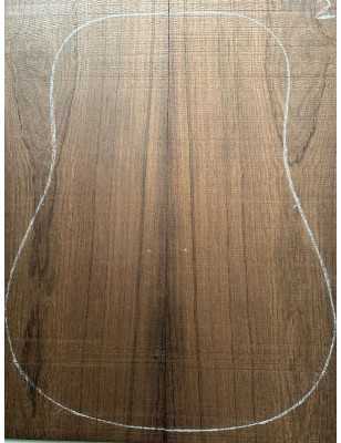Madagascar Rosewood Set A2| Back and Sides | Acoustic Guitar