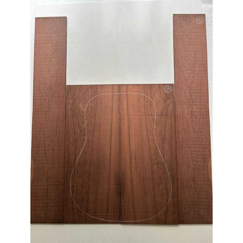 Madagascar Rosewood Set A3 | Back and Sides | Acoustic Guitar