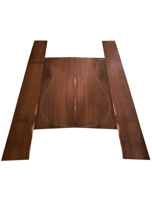 Brazilian Rosewood Set A16| Back and Sides |  Acoustic Guitar