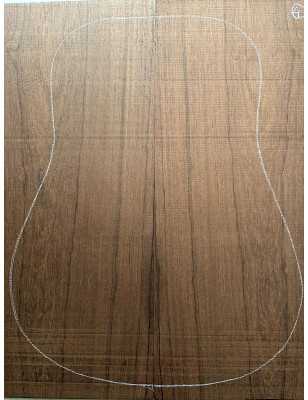 Madagascar Rosewood Set A4 | Back and Sides | Acoustic Guitar