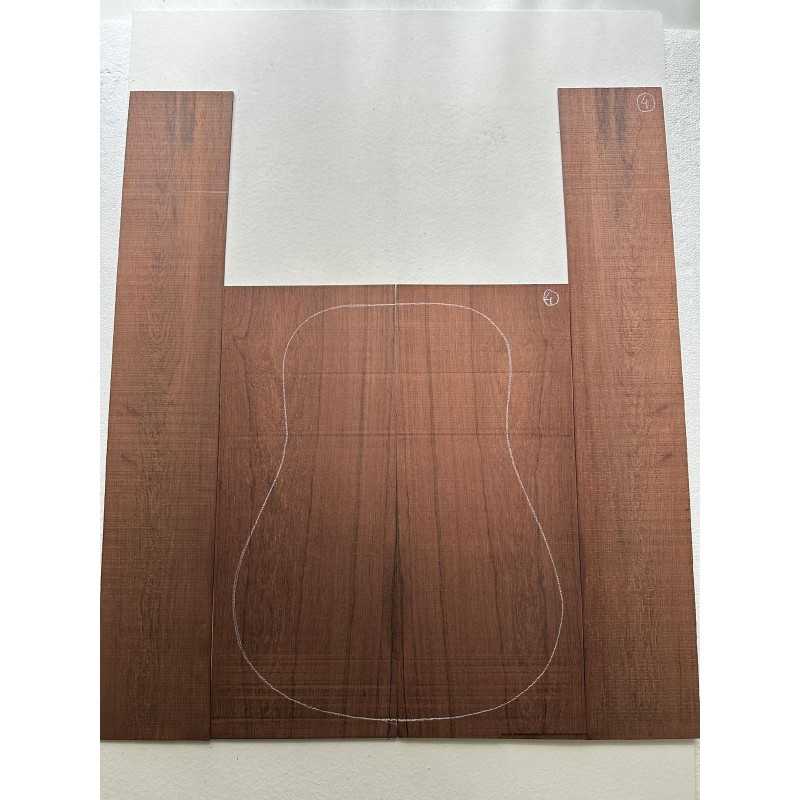 Madagascar Rosewood Set A4 | Back and Sides | Acoustic Guitar