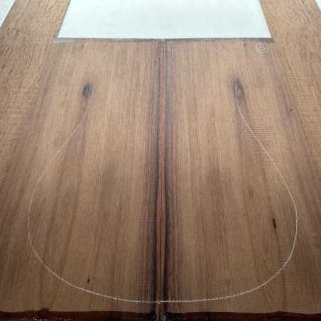 Madagascar Rosewood Set A8 | Back and Sides | Acoustic Guitar