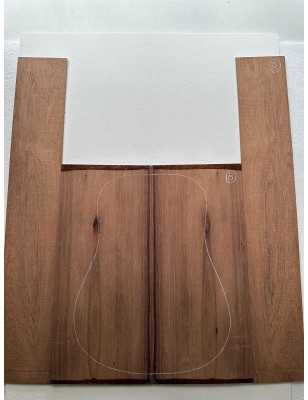 Madagascar Rosewood Set A8 | Back and Sides | Acoustic Guitar