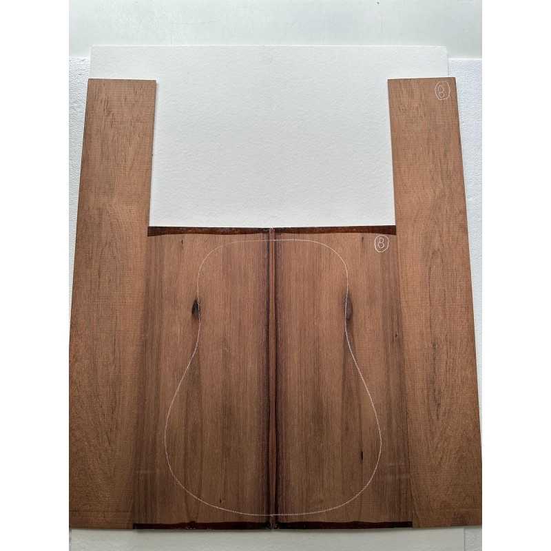 Madagascar Rosewood Set A8 | Back and Sides | Acoustic Guitar