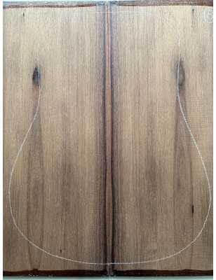 Madagascar Rosewood Set A8 | Back and Sides | Acoustic Guitar