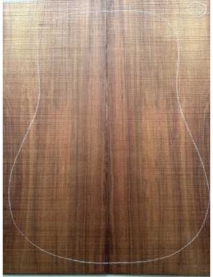 Madagascar Rosewood Set A10 | Back and Sides | Acoustic Guitar