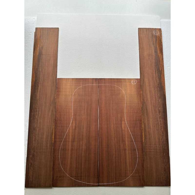 Madagascar Rosewood Set A11 | Back and Sides | Acoustic Guitar