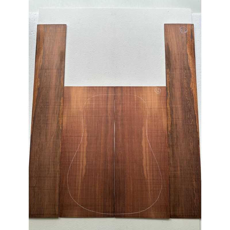 Madagascar Rosewood Set A12 | Back and Sides | Acoustic Guitar