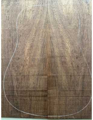 Madagascar Rosewood Set A14 | Back and Sides | Acoustic Guitar