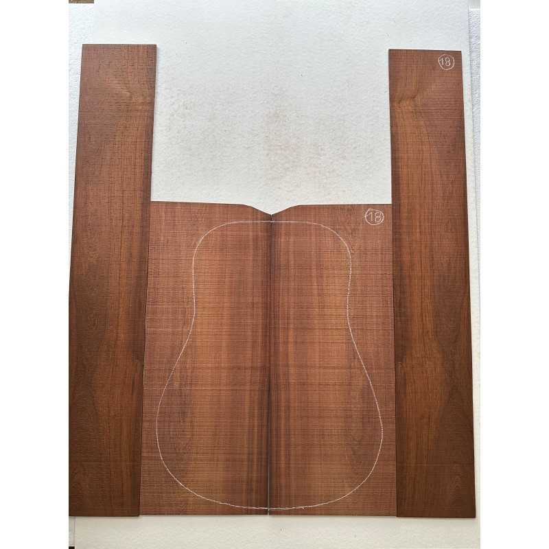 Madagascar Rosewood Set A18 | Back and Sides | Acoustic Guitar