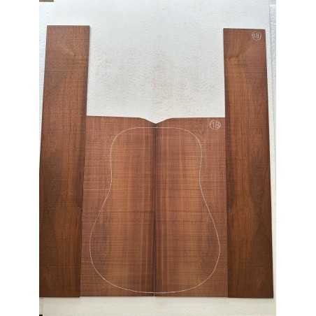 Madagascar Rosewood Set A18 | Back and Sides | Acoustic Guitar