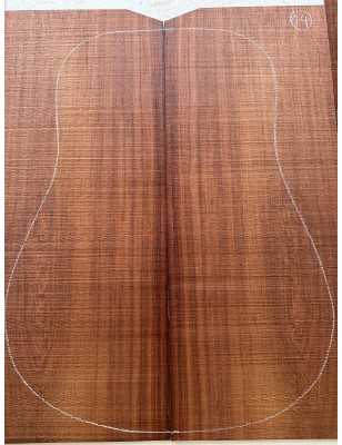Madagascar Rosewood Set A19 | Back and Sides | Acoustic Guitar