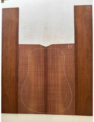 Madagascar Rosewood Set A19 | Back and Sides | Acoustic Guitar