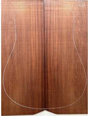 Madagascar Rosewood Set A20 | Back and Sides | Acoustic Guitar