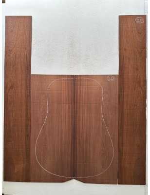 Madagascar Rosewood Set A20 | Back and Sides | Acoustic Guitar