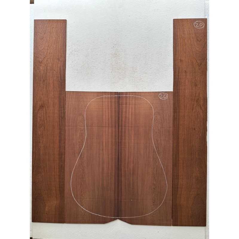 Madagascar Rosewood Set A20 | Back and Sides | Acoustic Guitar