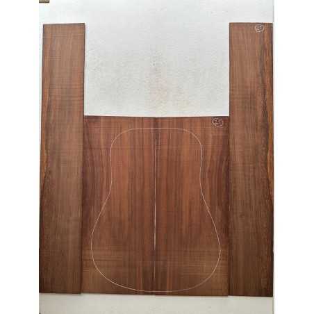 Madagascar Rosewood Set A21 | Back and Sides | Acoustic Guitar