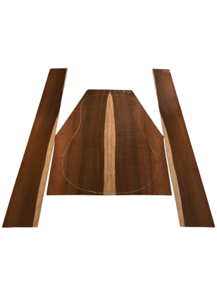 Brazilian Rosewood Set A18| Back and Sides |  Acoustic Guitar