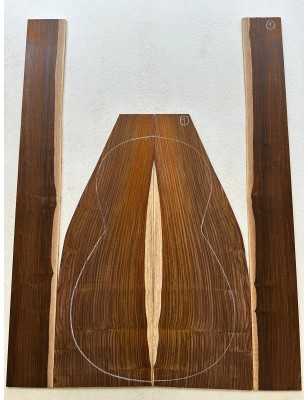 Cocobolo Set 1 | Back and Sides | Parlor Guitar