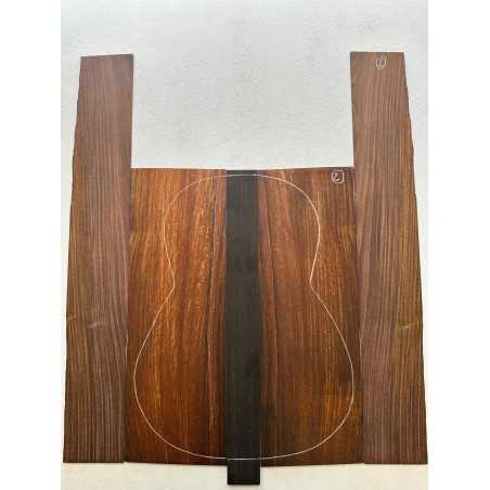 Cocobolo Set 2 | 3 Piece Back and Sides | Classical Guitar
