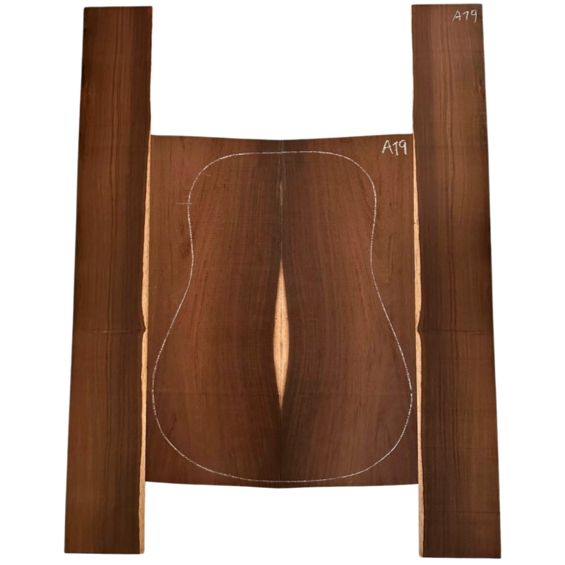 Brazilian Rosewood Set A19| Back and Sides |  Acoustic Guitar