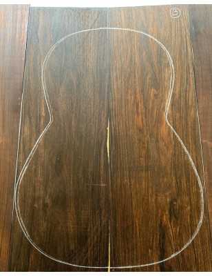 Cocobolo Set 3 | Back and Sides | Classical Guitar