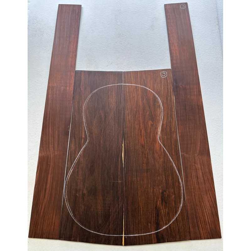 Cocobolo Set 3 | Back and Sides | Classical Guitar