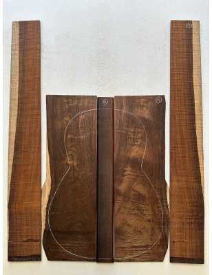 Cocobolo Set 4 | 3 Piece Back and Sides | Classical Guitar