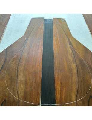 Cocobolo Set 5 | 3 Piece Back and Sides | Classical Guitar